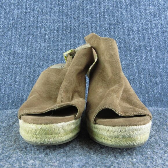 ZIGIsoho Ivanna Women Gladiator Heel Shoes Size 6.5 Medium Brown Fabric - Picture 2 of 10